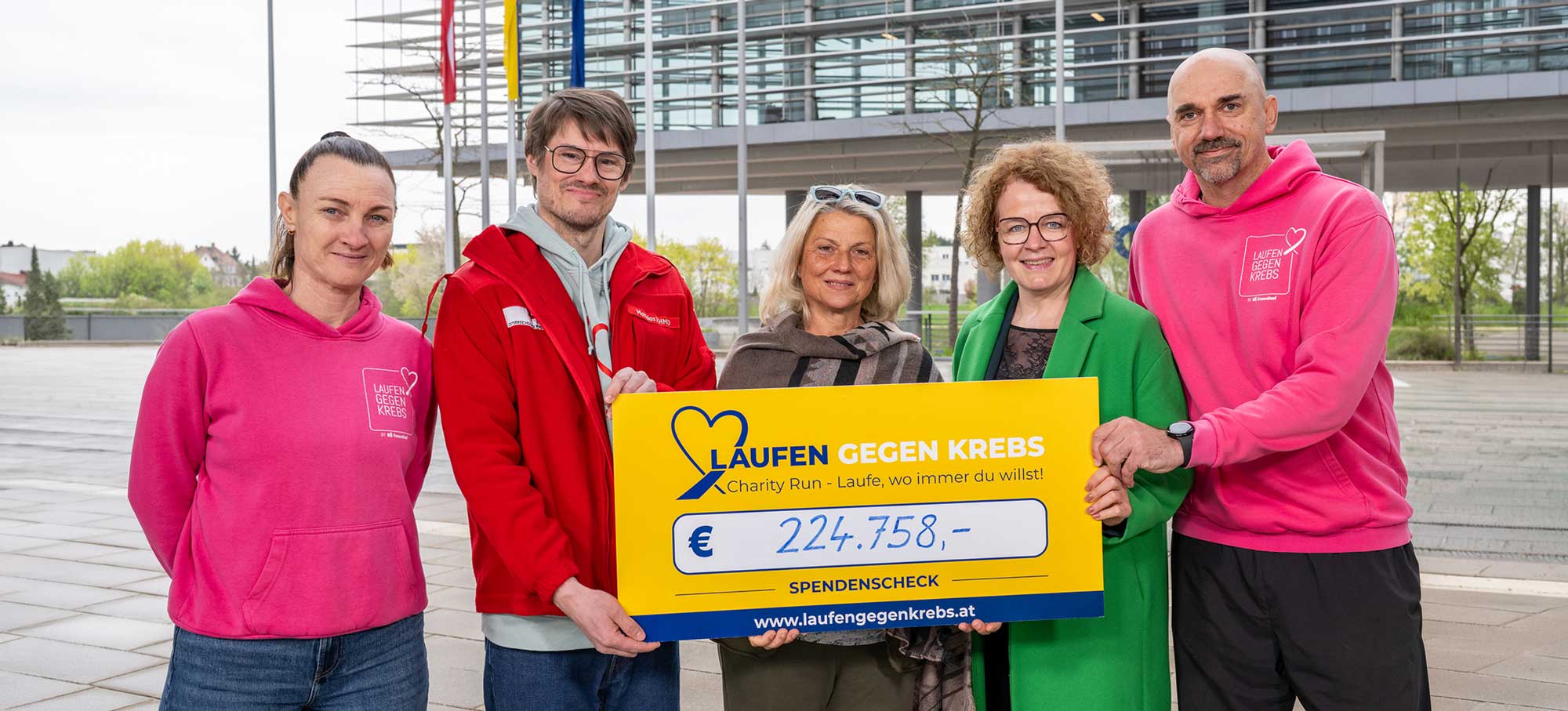 Laufen gegen Krebs